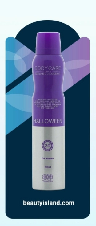 تصویر اسپری بدن هالووین بادی کر(Body care Halloween)-حجم 200میل Body Care Perfumed Body Spray Halloween for Woman 200ml