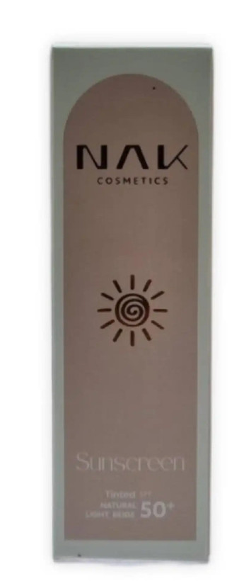 ضد آفتاب رنگی SPF50 بژ طبیعی روشن ناک