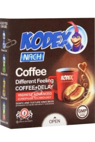 کاندوم کدکس مدل coffee +delay