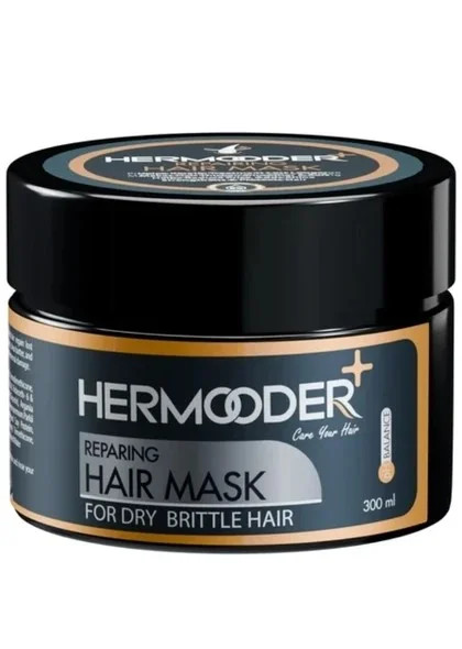 ماسک مو با آبکشی هرمودر مناسب موهای خشک و آسیب دیده و شکننده