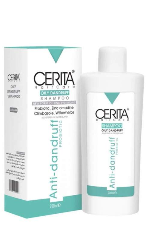 شامپو ضد شوره سریتا مناسب موی چرب